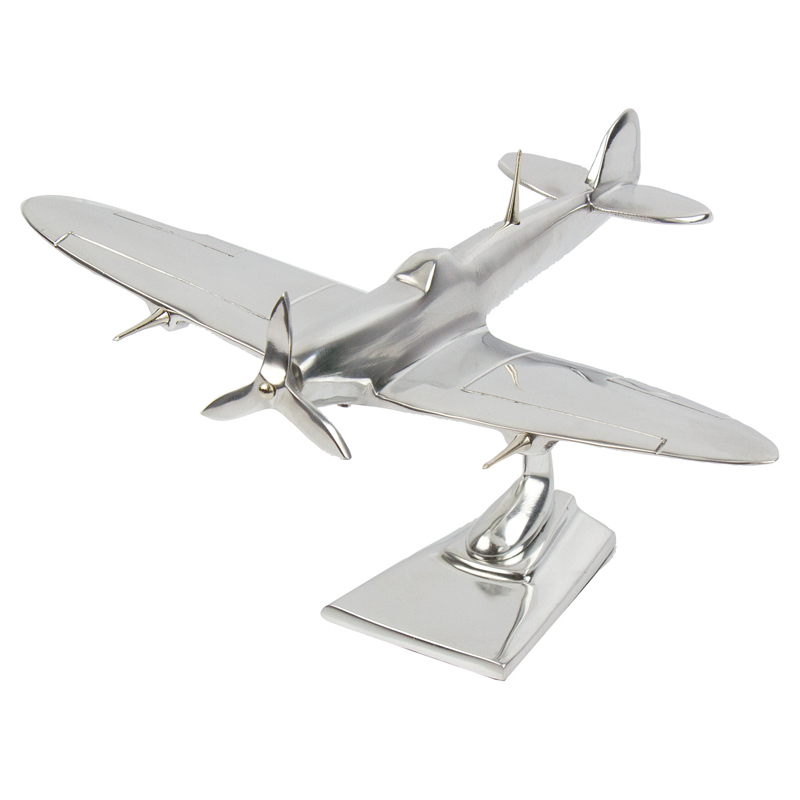 Spitfire aluminium model 21cm front